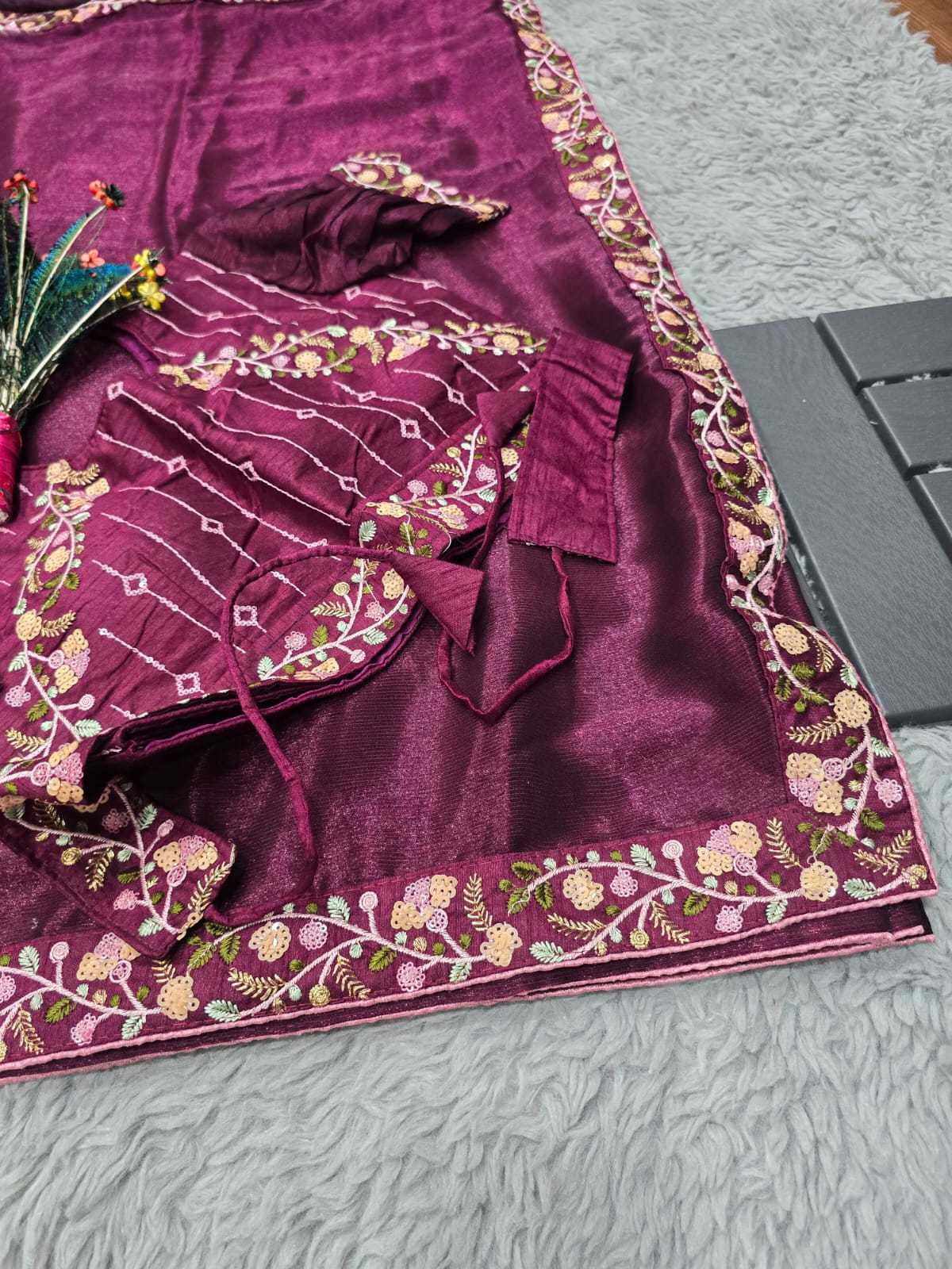 YNF SILK RJK STITCH SAREES WHOLESALE FANCY LADIES SAREE WITH BELT SAREES MANUFACTURER  